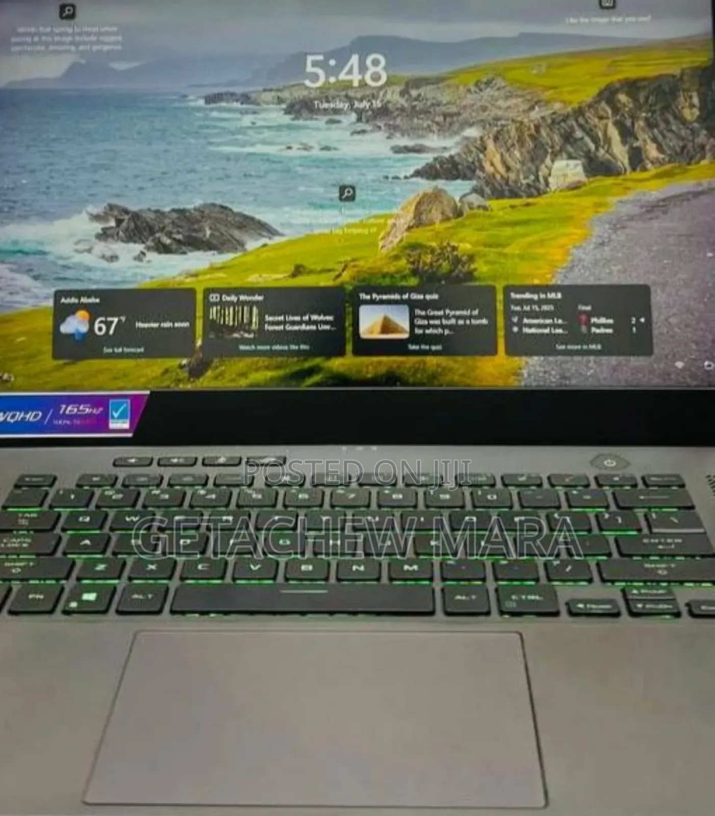 New Laptop Asus ROG Strix G16 G614 16GB Intel Core I9 SSD 1T