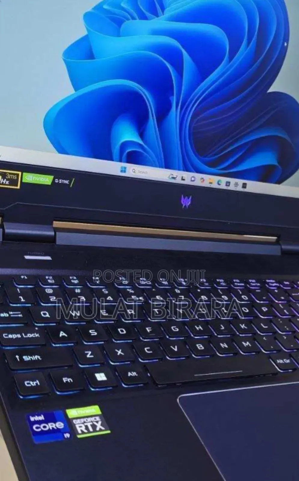 New Laptop Acer Predator Helios Neo 16 16GB Intel Core I9 SSD 1T