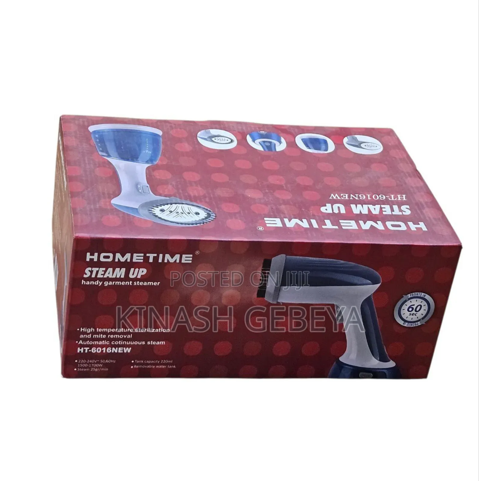 Hometime Hand Held Garment Steamer