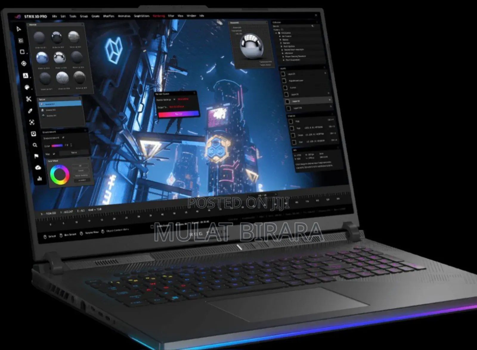 New Laptop Asus ROG Strix SCAR Edition 32GB Intel Core I9 SSD 2T