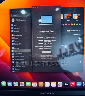 New Laptop Apple MacBook Pro 2017 8GB SSD 256GB