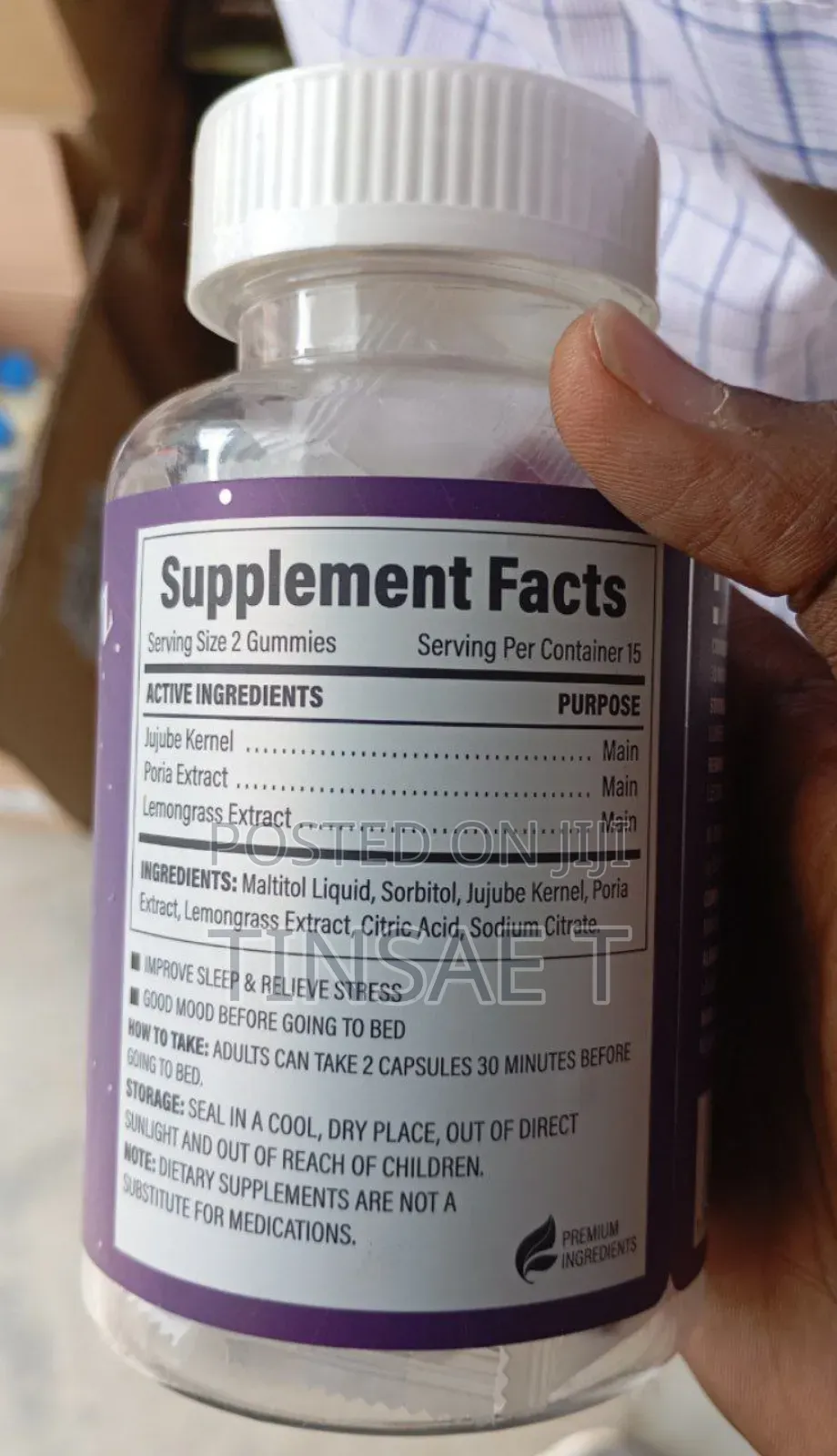 Goodnight Gummy/ ለተሻለ እንቅልፍ