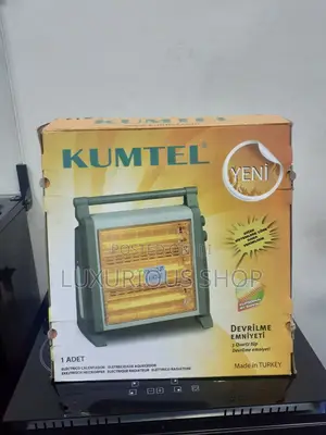 Photo - Kumtel Electric Room Heater ባለ ሶስት አምፖል የቤት እና የቢሮ ማሞቂያ