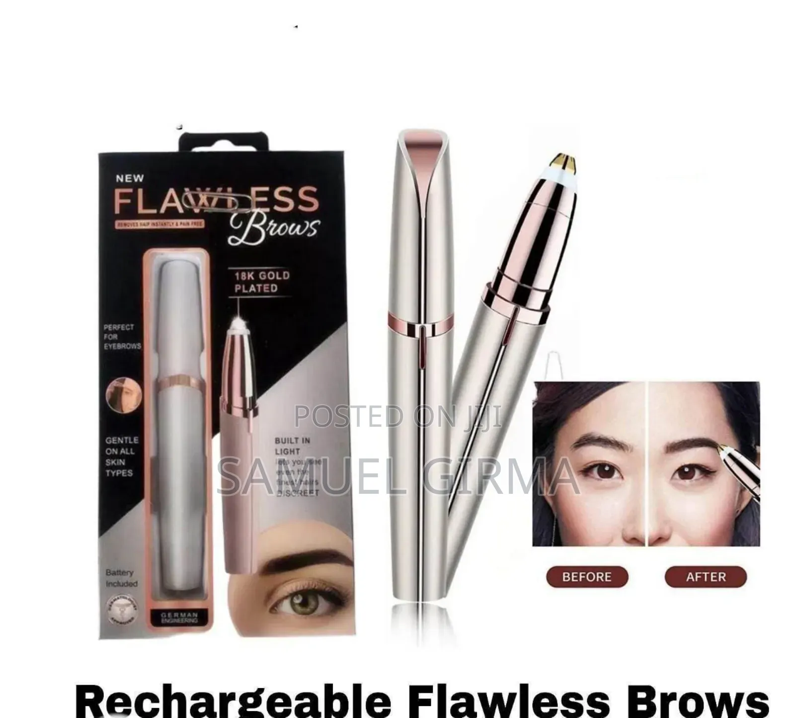 Rechargeable Flawless Brows
  High Quality