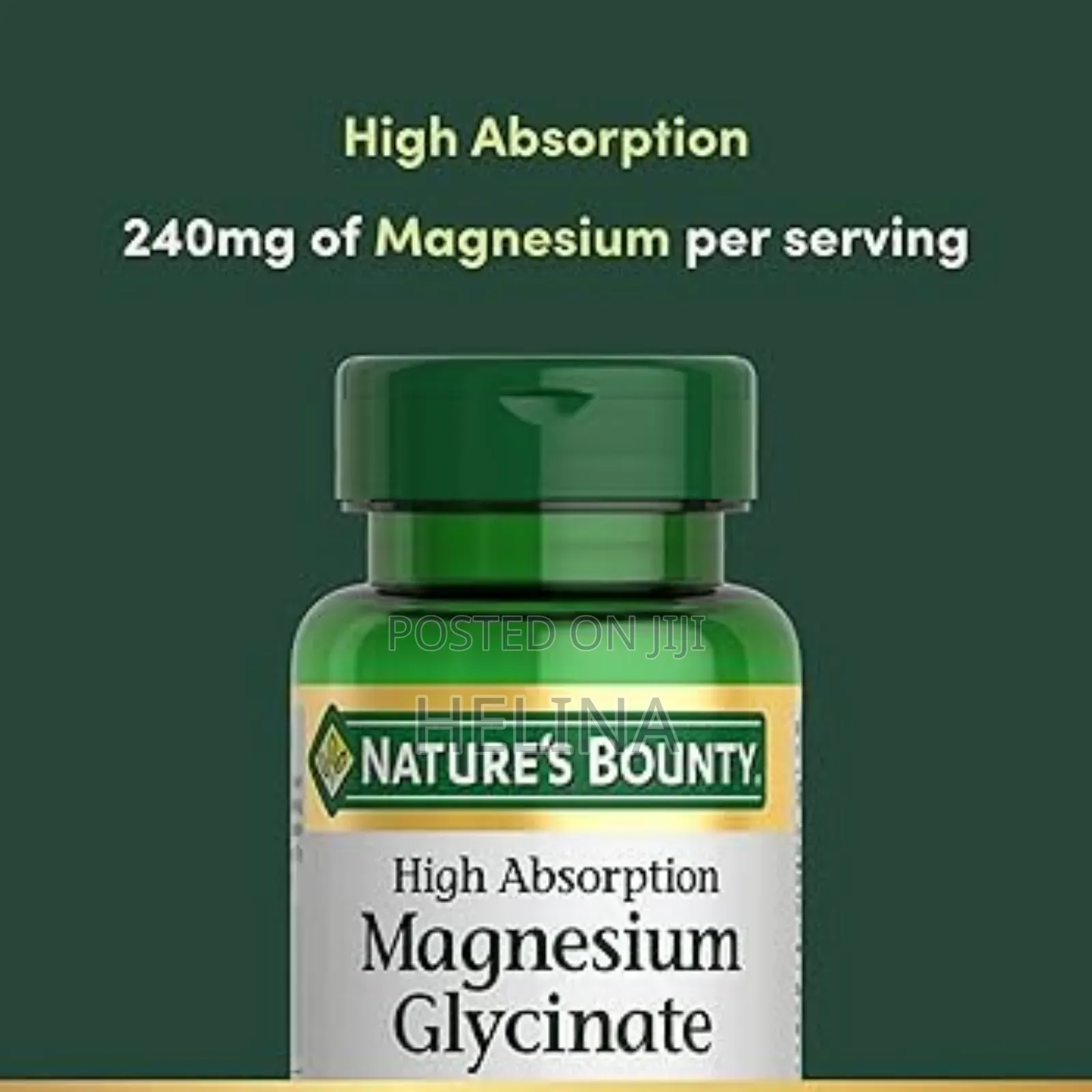 180 Tablet 240mg Magnesium Glycinate Original From Usa
