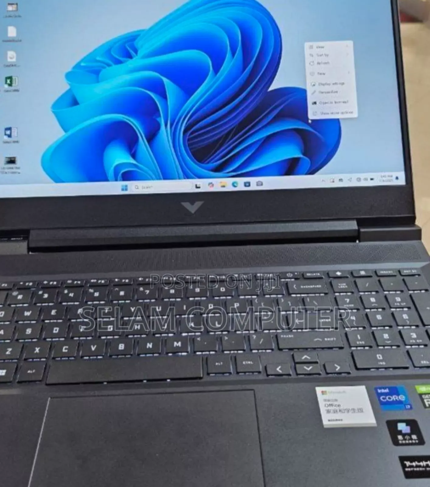 New Laptop HP Victus 15 16GB Intel Core I7 SSD 1T
