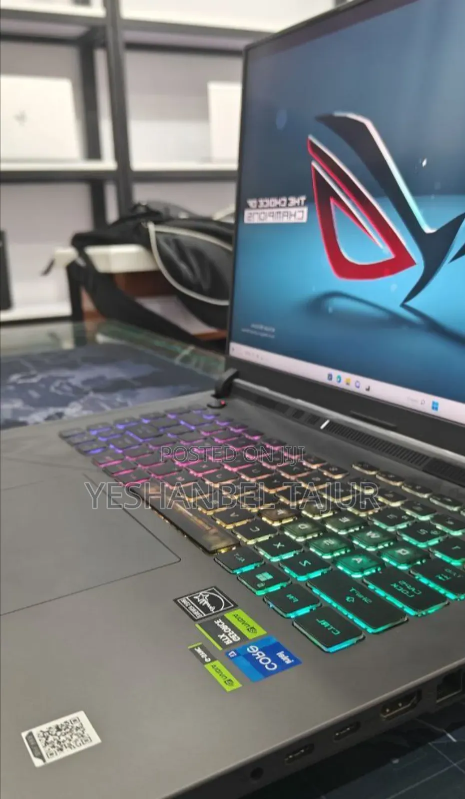 New Laptop Asus ROG Strix G16 G614 16GB Intel Core I7 SSD 1T