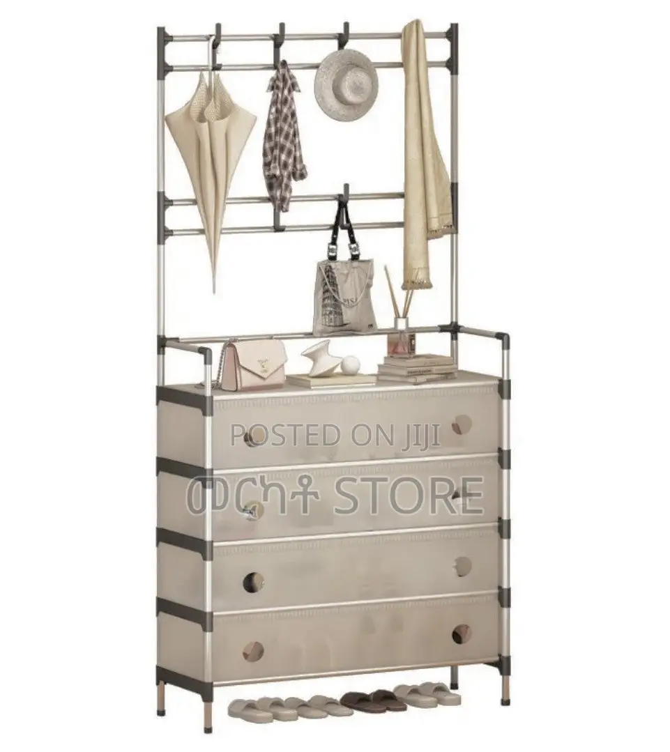 Multifunctional Shoe and Hat Rack