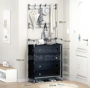 Multifunctional Shoe and Hat Rack