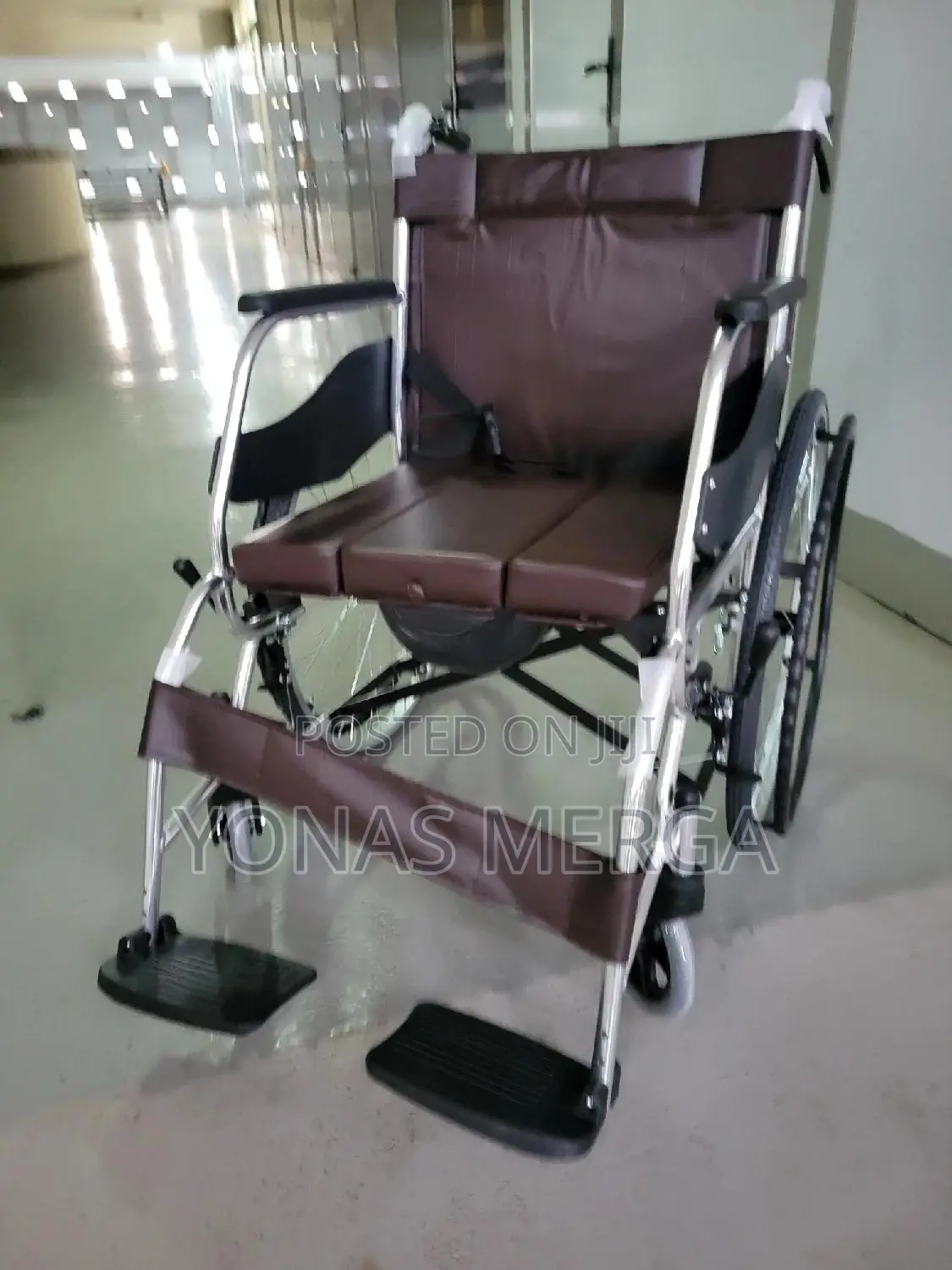 Toilet Wheelchair||Premium Universal Nickle Chrome卄■Wilcher