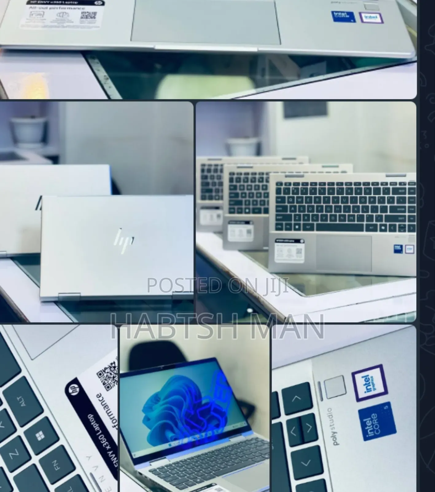 New Laptop HP Envy X360 8GB Intel Core Ultra 5 SSD 512GB