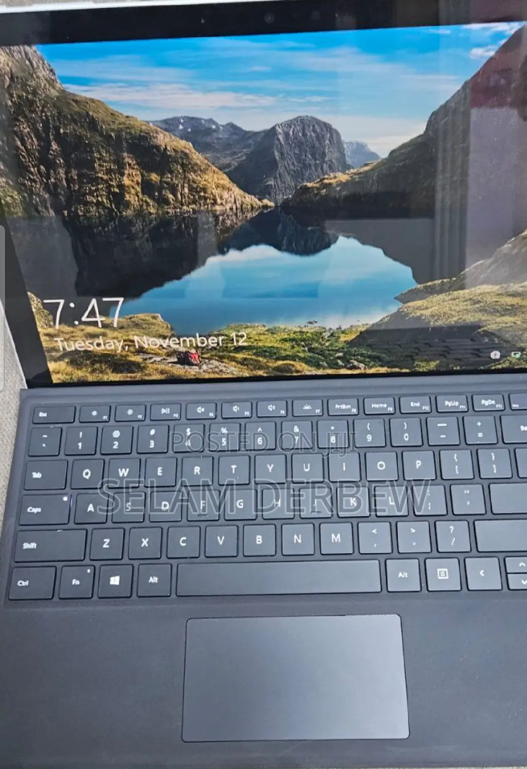 New Laptop Microsoft Surface Pro 7 16GB Intel Core I7 SSD 256GB