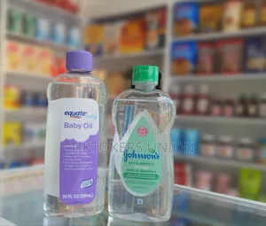 Photo - Equate Baby Oil and Johnson's Baby Oil