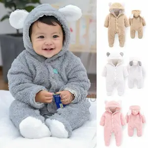 Photo - Jumpsuit Newborn Baby Boys ልጆችን ከቅዝቃዜ ለመከላከል