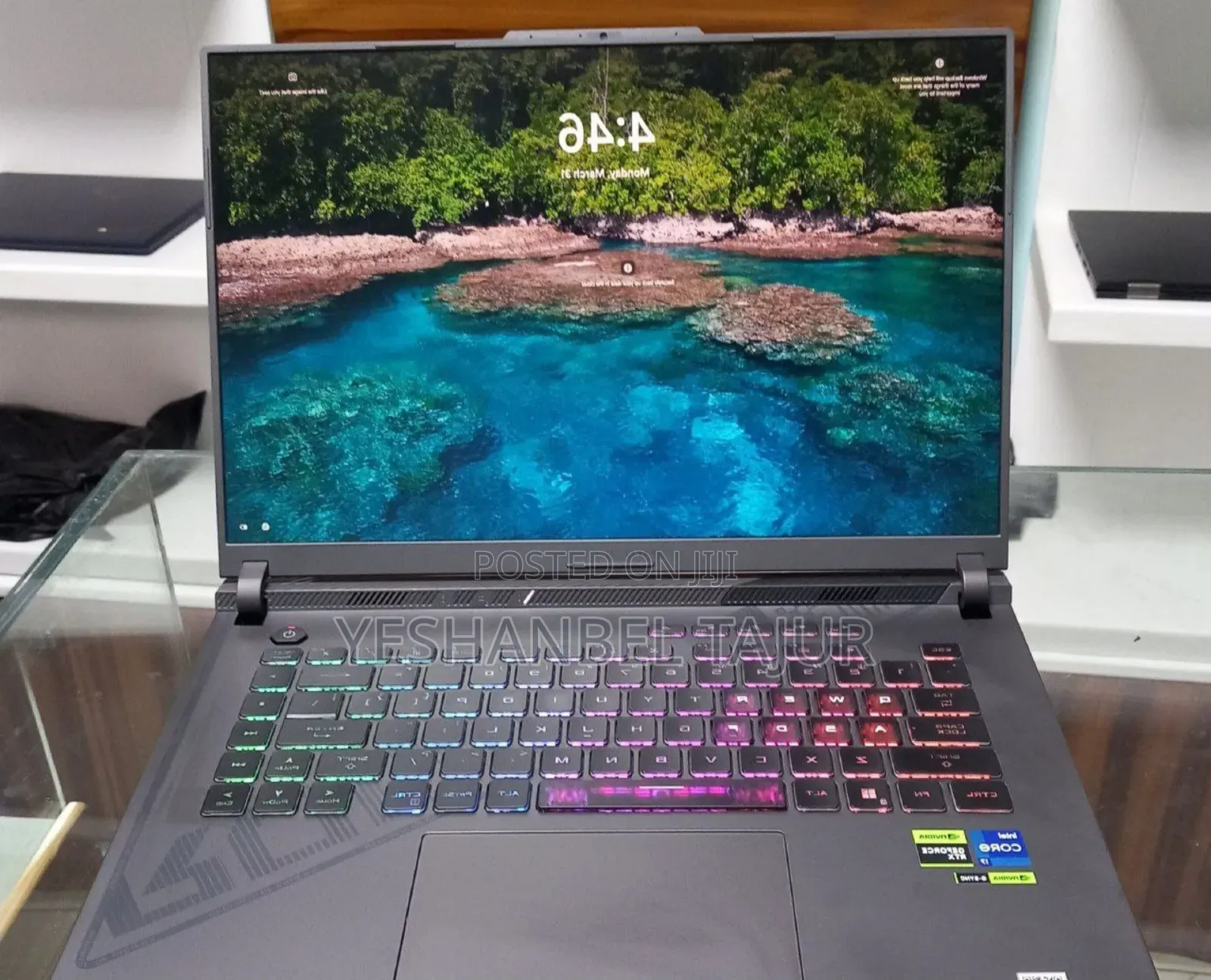 New Laptop Asus ROG Strix G16 G614 16GB Intel Core I7 SSD 1T