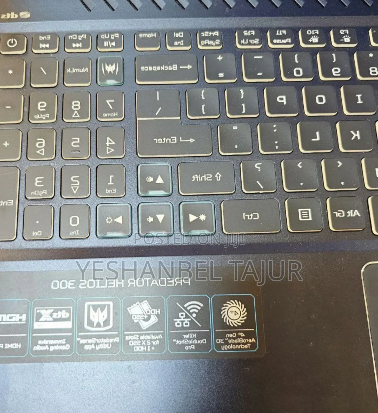 New Laptop Acer Predator Helios 300 16GB Intel Core I7 SSD 1T