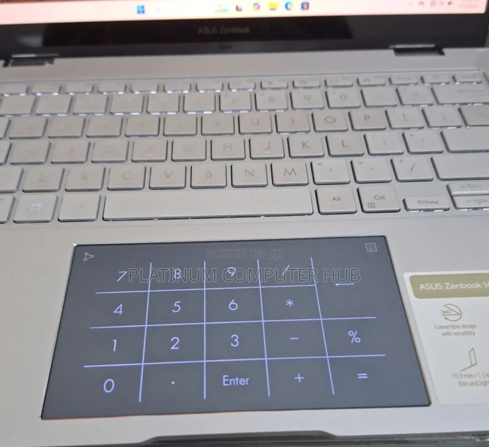 New Laptop Asus Zenbook 14 UX434 16GB Intel Core I7 SSD 1T