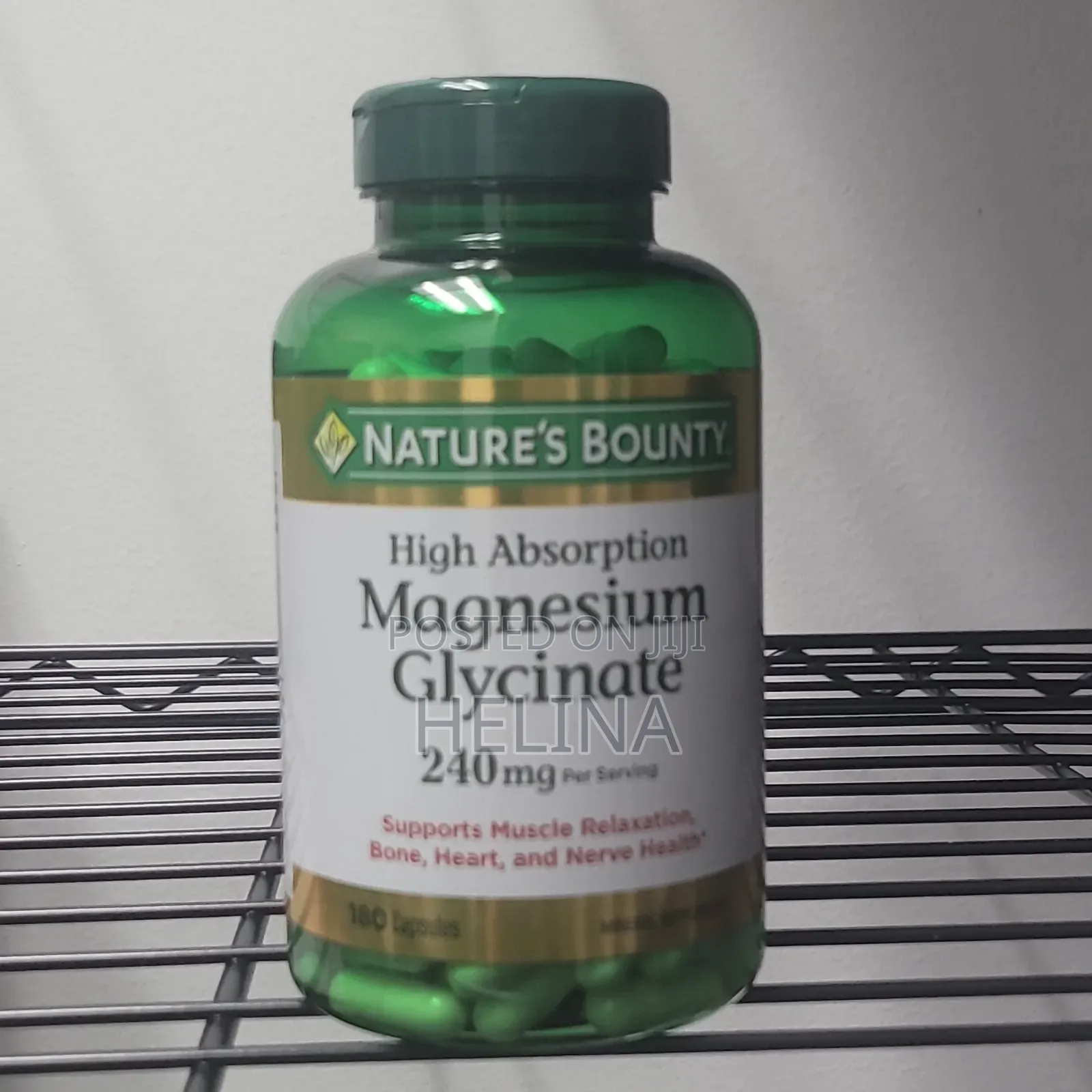 Nature's Bounty Magnesium Glycinate 240mg