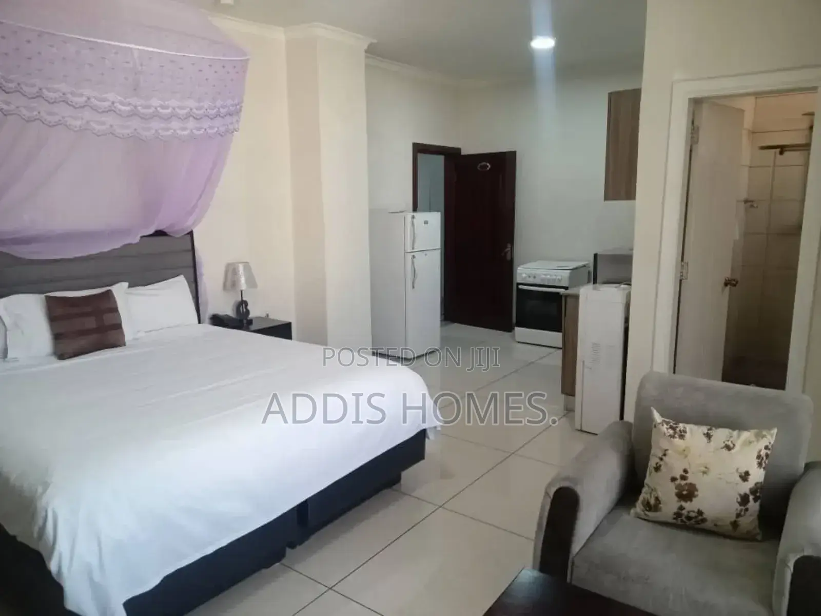 Furnished Studio Apartment in Bole for rent