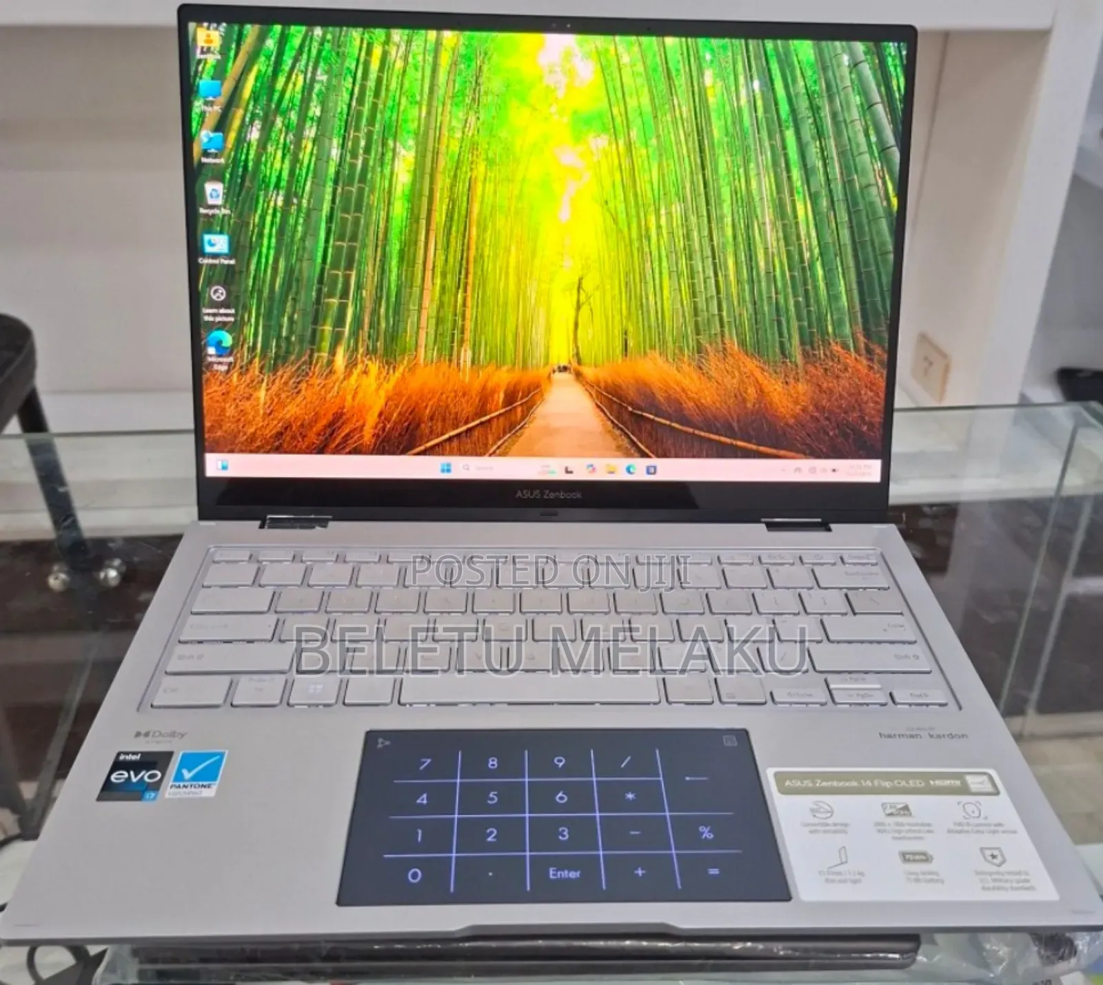 New Laptop Asus ZenBook Flip 14 UX461UN 16GB Intel Core I7 SSD 1T