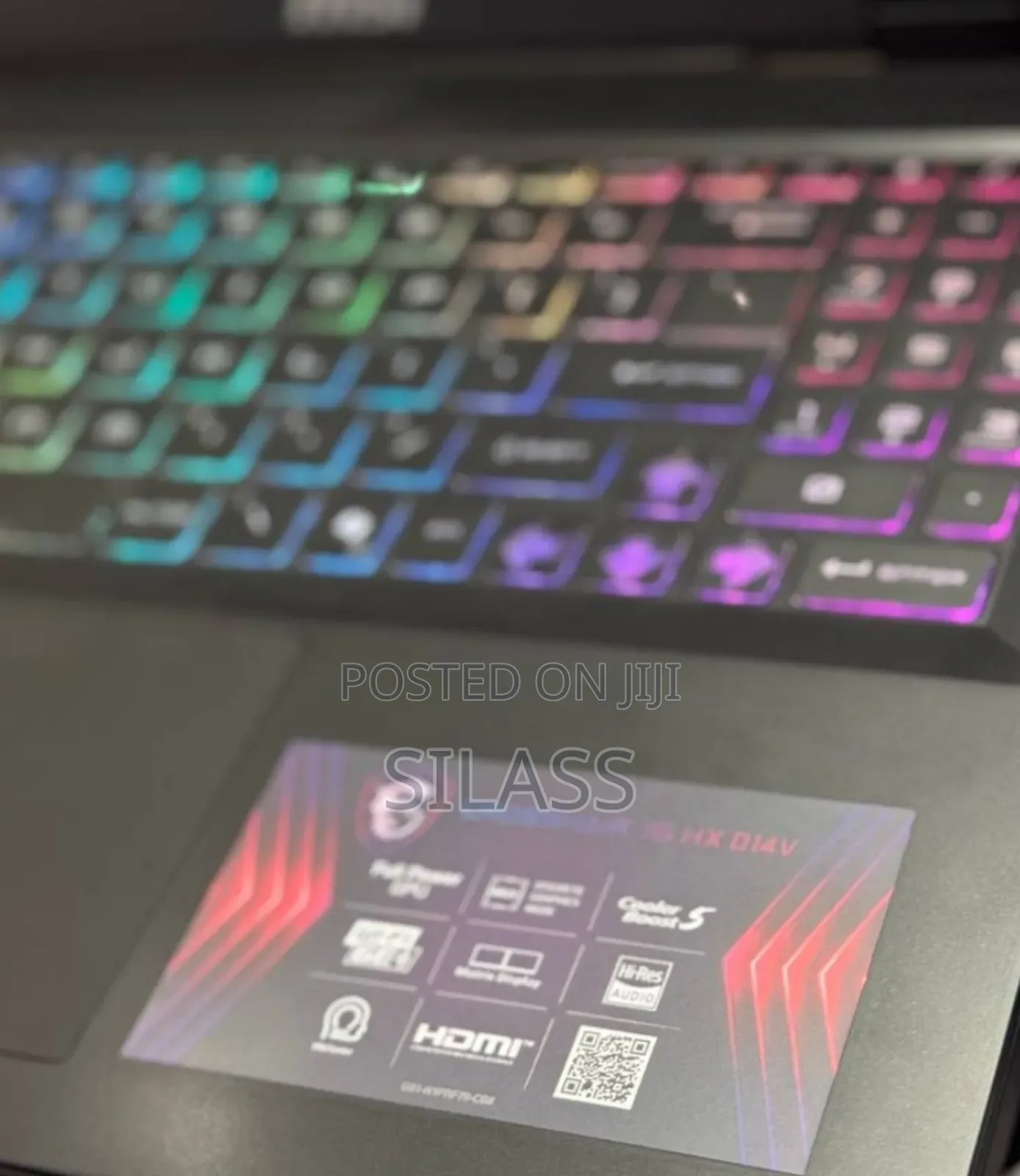 New Laptop MSI Crosshair 15 B12U 16GB AMD Ryzen 7 SSD 1T