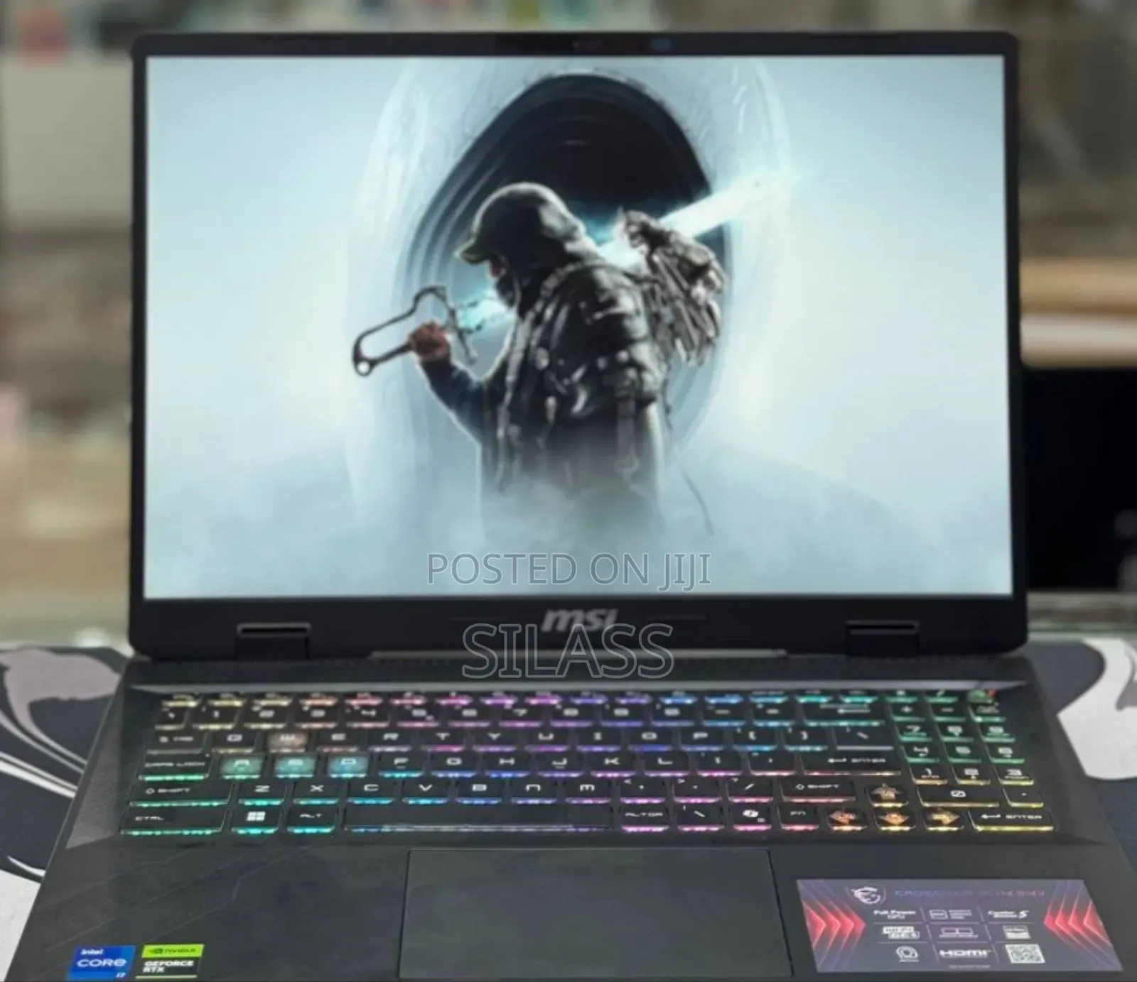 New Laptop MSI Crosshair 15 B12U 16GB AMD Ryzen 7 SSD 1T