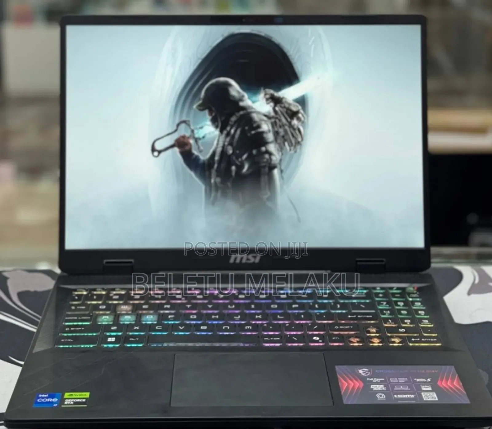 New Laptop MSI Crosshair 15 16GB Intel Core I7 SSD 1T