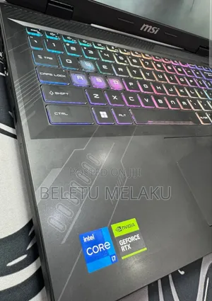 New Laptop MSI Crosshair 15 16GB Intel Core I7 SSD 1T