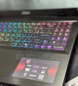 New Laptop MSI Crosshair 15 16GB Intel Core I7 SSD 1T