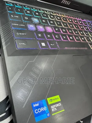 New Laptop MSI Crosshair 17 16GB Intel Core I7 SSD 1T