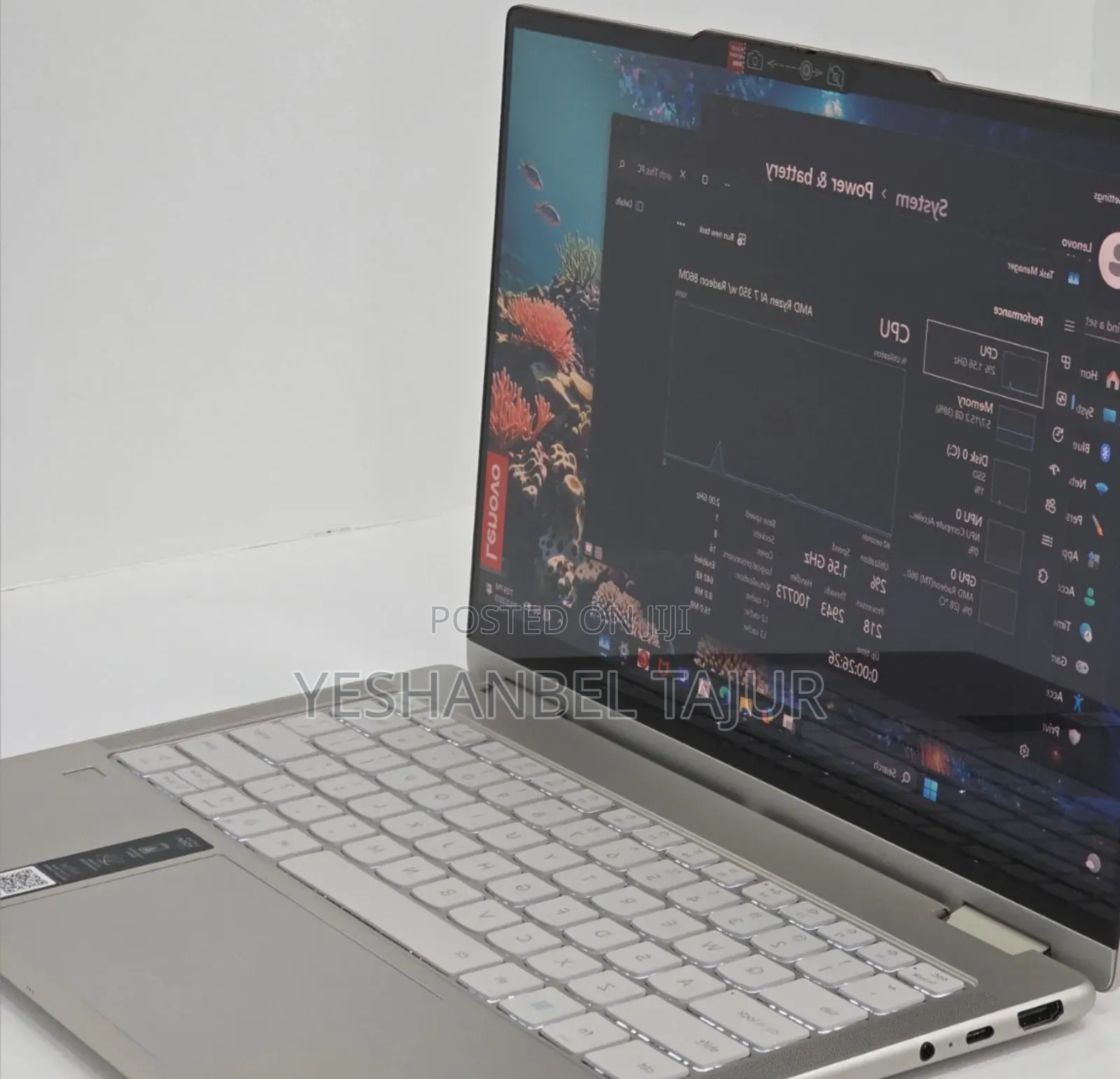 New Laptop Lenovo Yoga C740 16GB AMD Ryzen 7 SSD 1T