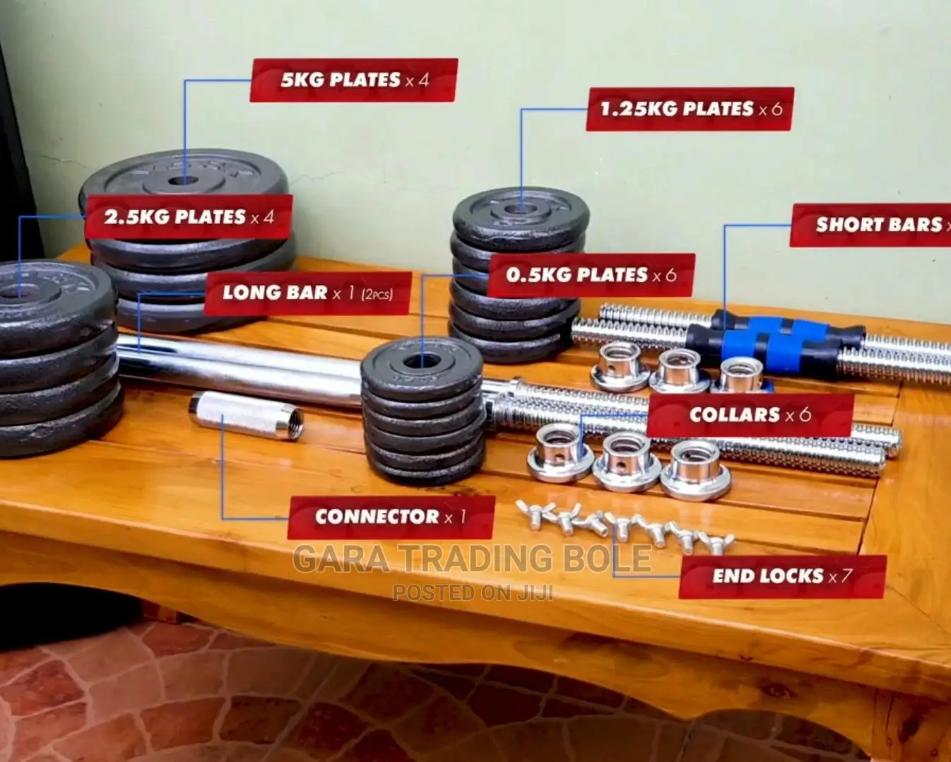 Barbell Also Dambbell 50kg
