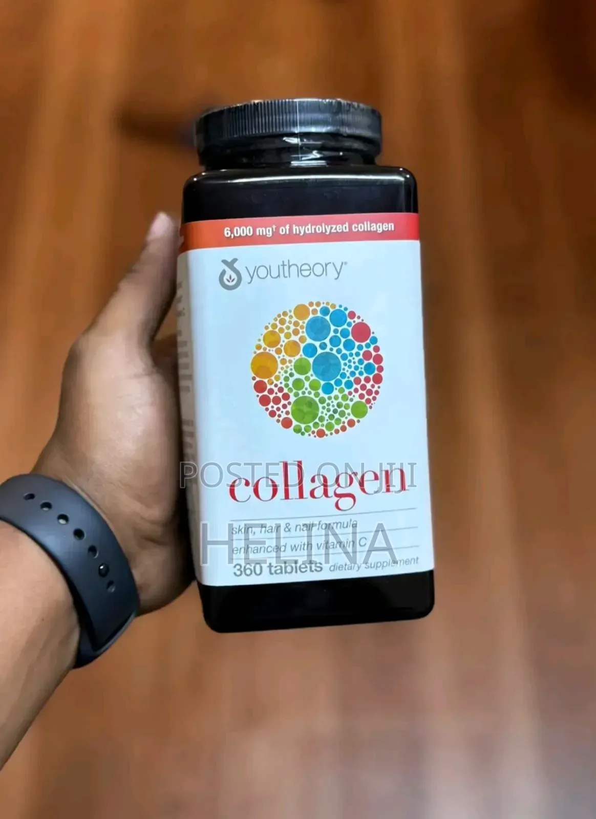 Youtheory Collagen Plus Biotin From Usa 390 Tablets