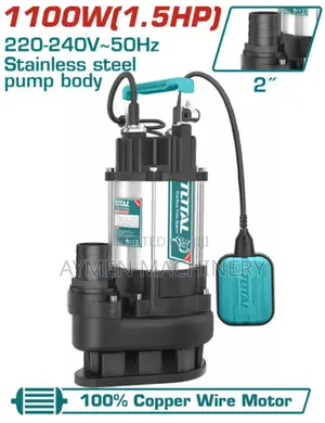 Photo - Total Sewage Water Submersible Pump 1.5hp የቆሻሻ ፓምፕ