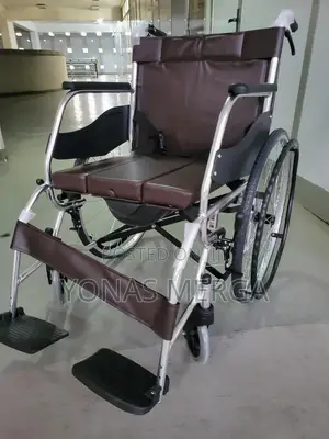 Photo - Toilet Wheelchairققwhelchair\Bucket/Pan for Waste Collection