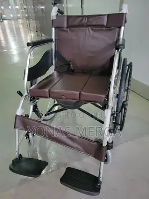 Photo - Mobile Toilet Wheelchair\፱wheelchairههgymax 2-in-1 Bedside