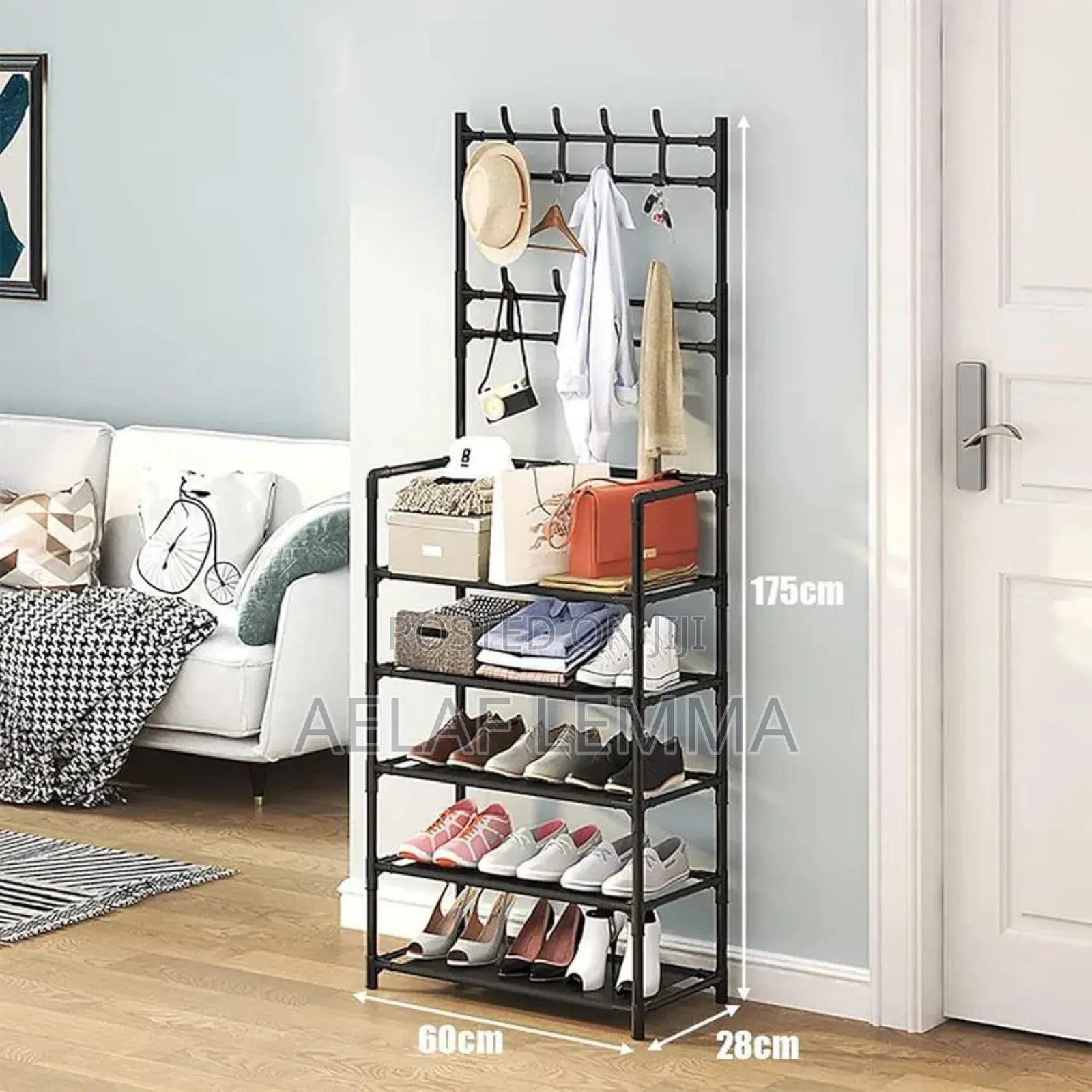 New Simple Floor Clothes Rack