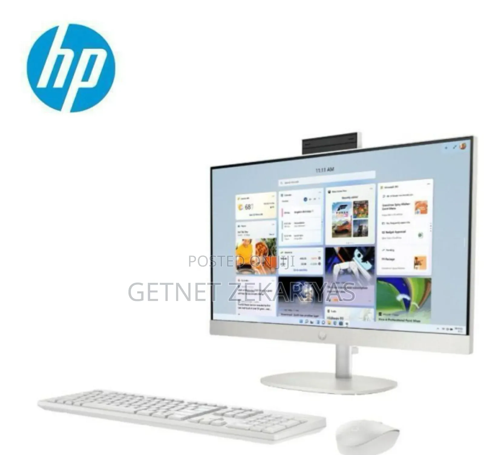 New HP 290 G9 All-in-One 8GB Intel Core I3 HDD+SSD 256GB