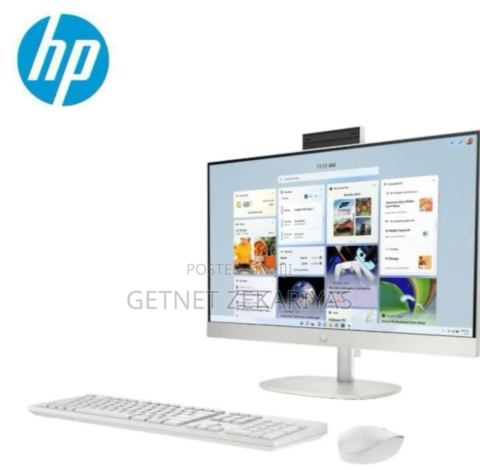 New HP 290 G9 All-in-One 8GB Intel Core I3 HDD+SSD 256GB