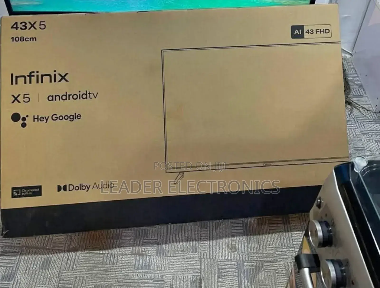 Infinix Tv 43" Smart Android Tv