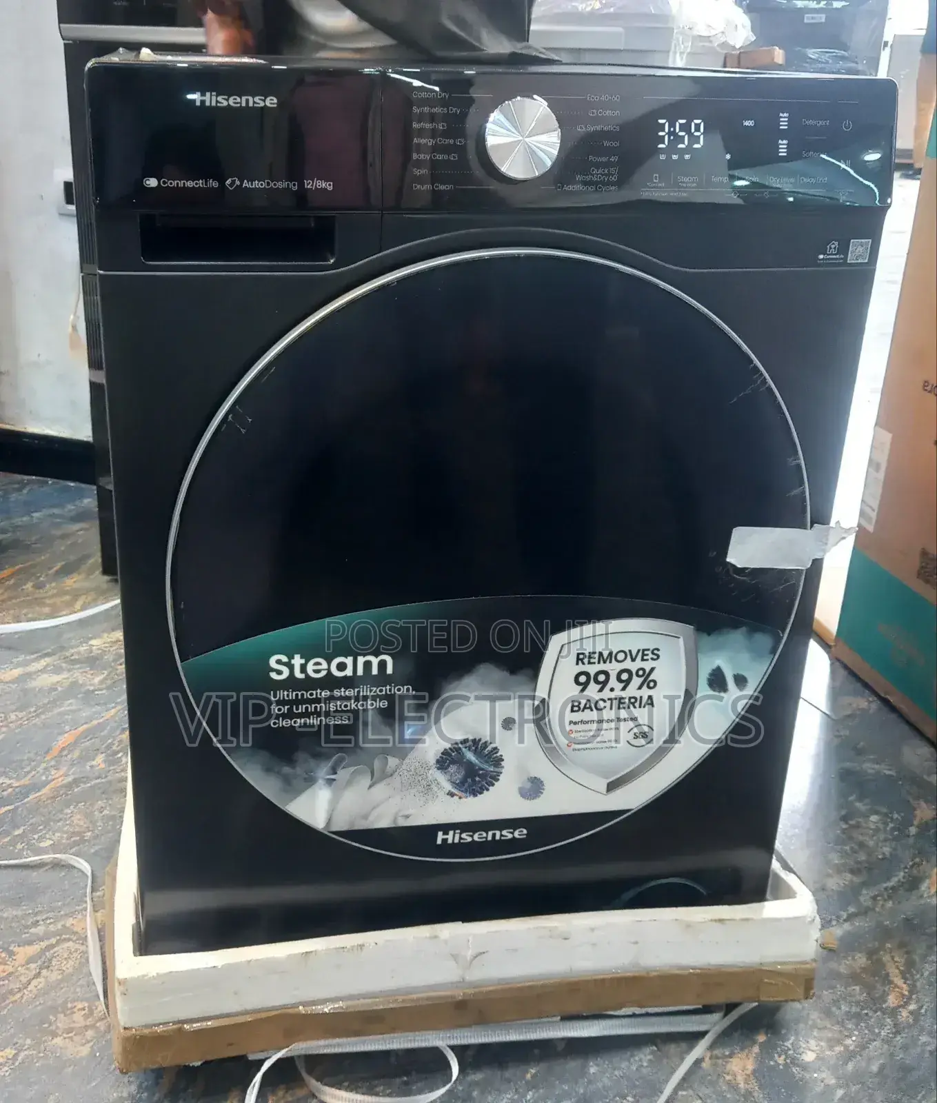 Hisense Full Automatic Washing Machine 12/ Front Load