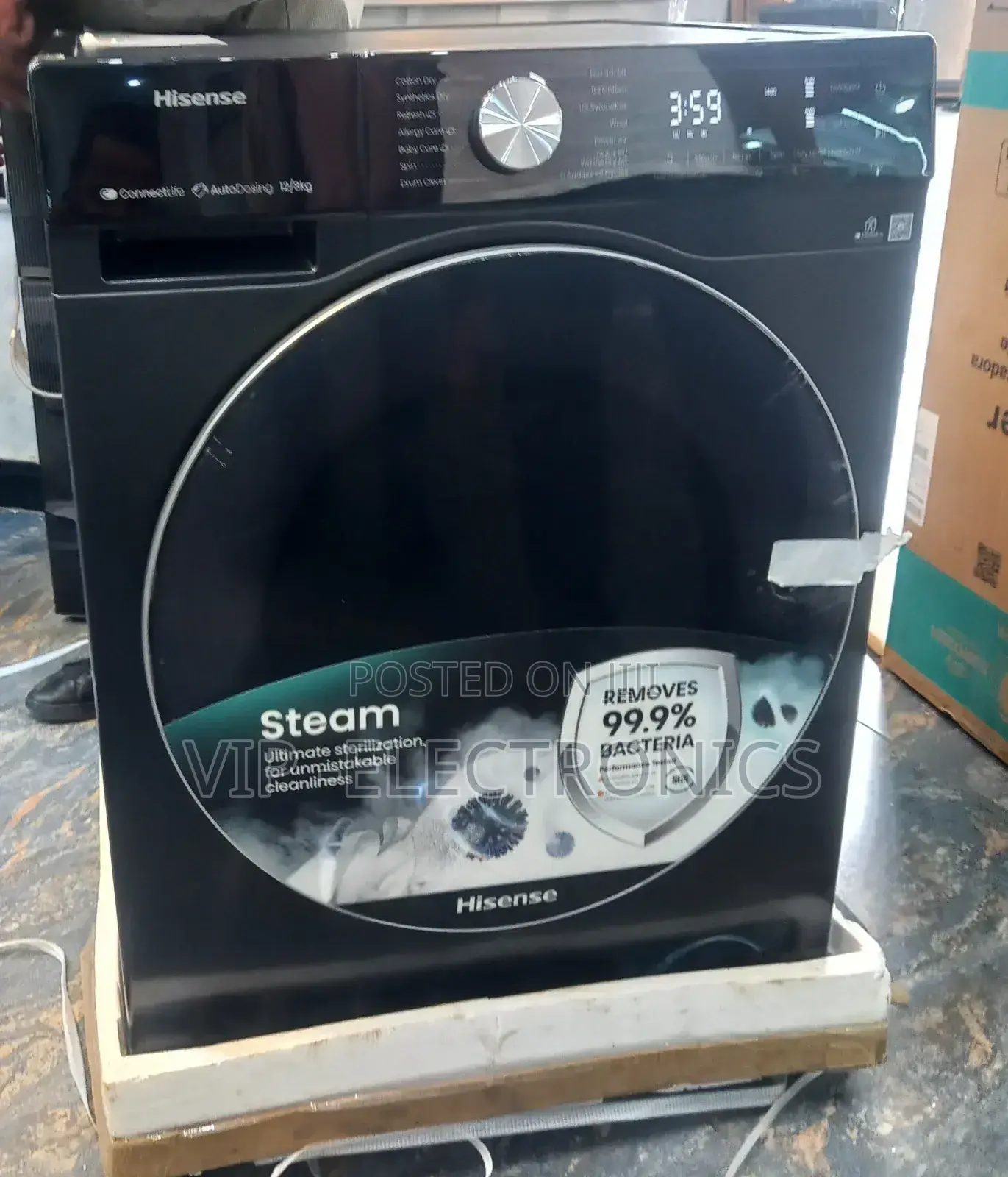 Hisense Full Automatic Washing Machine 12/ Front Load