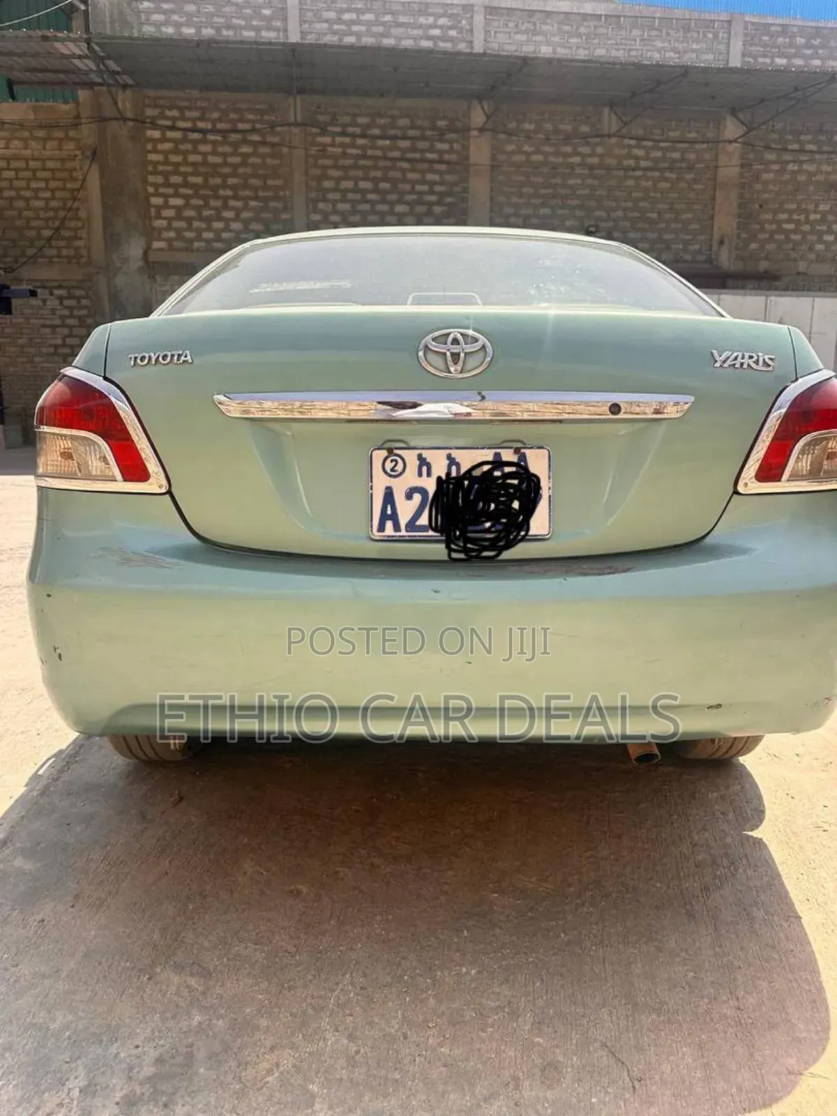 Toyota Yaris 2010 Green