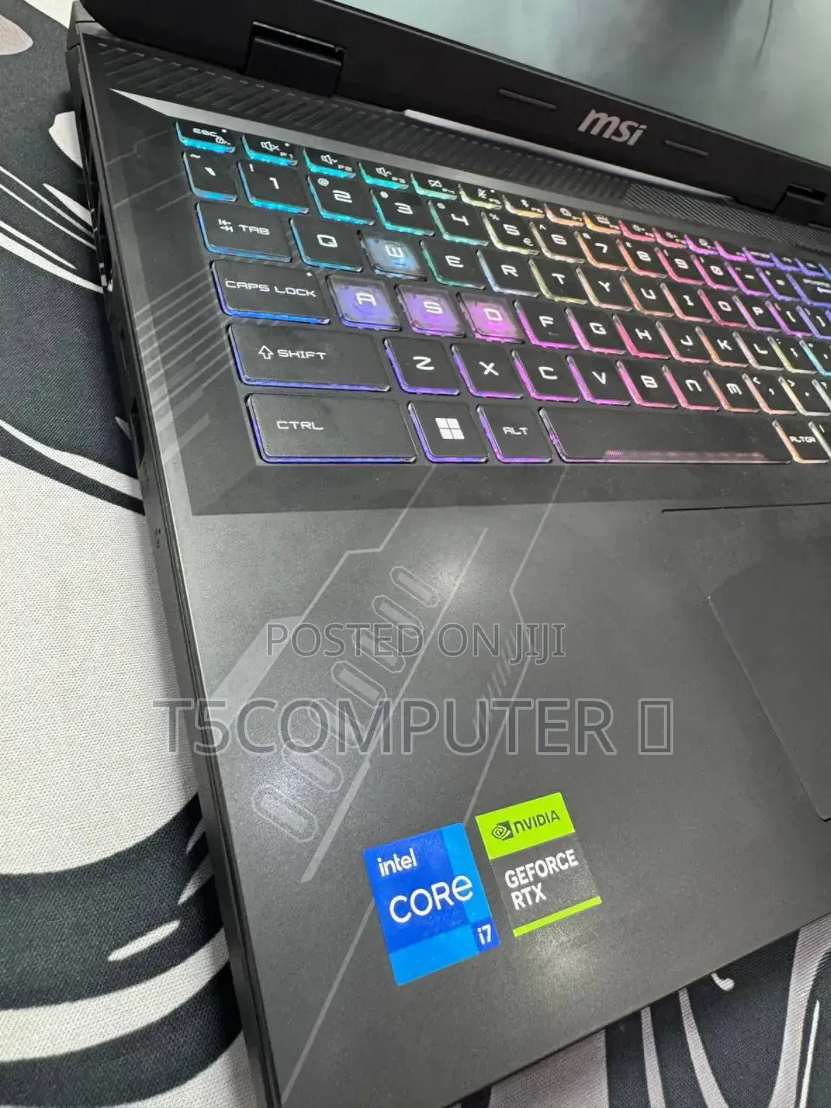 New Laptop MSI Crosshair 17 16GB Intel Core I7 SSD 1T