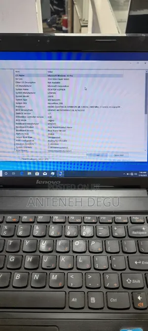 Laptop Lenovo 4GB Intel Core I3 HDD+SSD 500GB