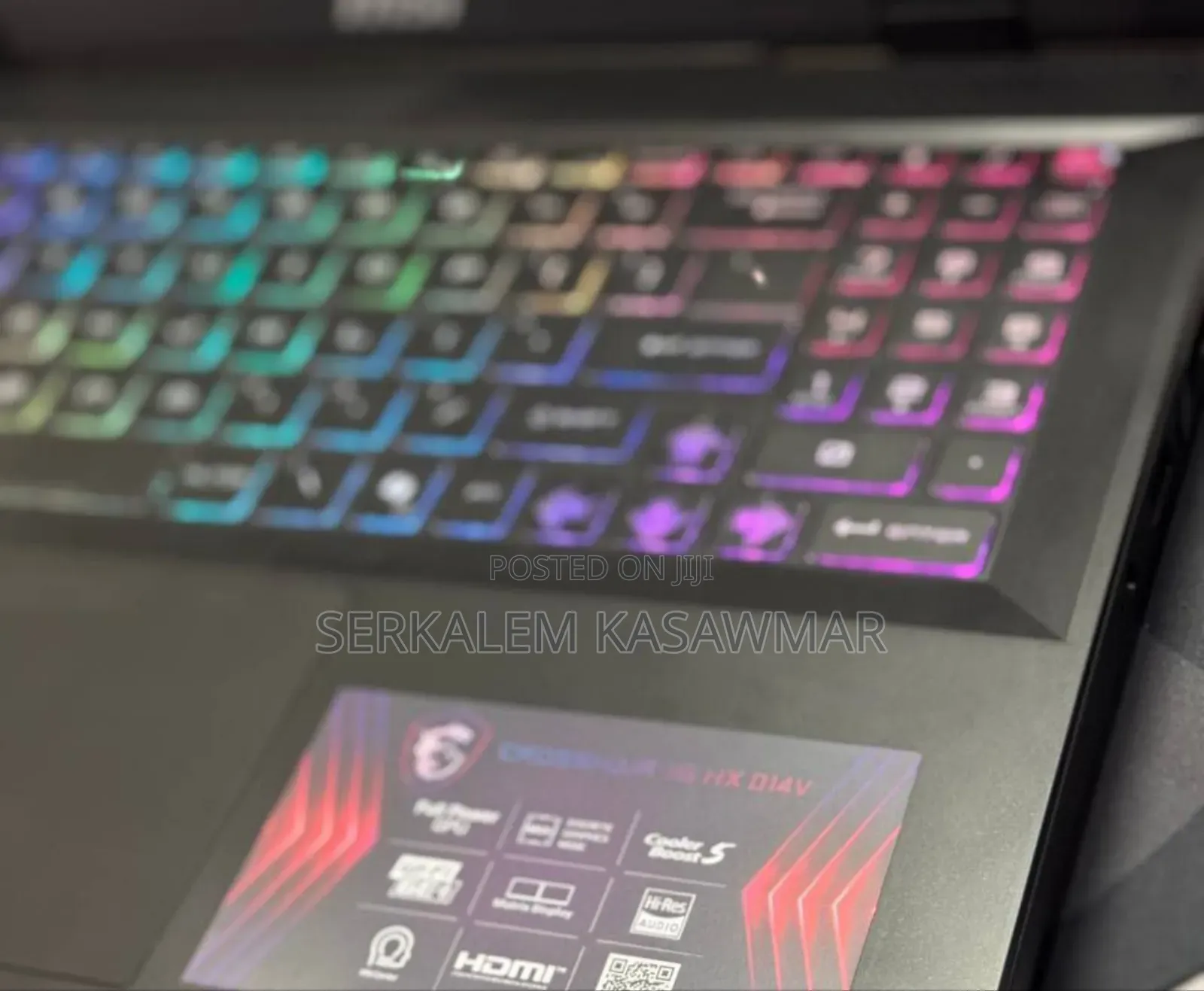 New Laptop MSI Crosshair 15 16GB Intel Core I7 SSD 1T