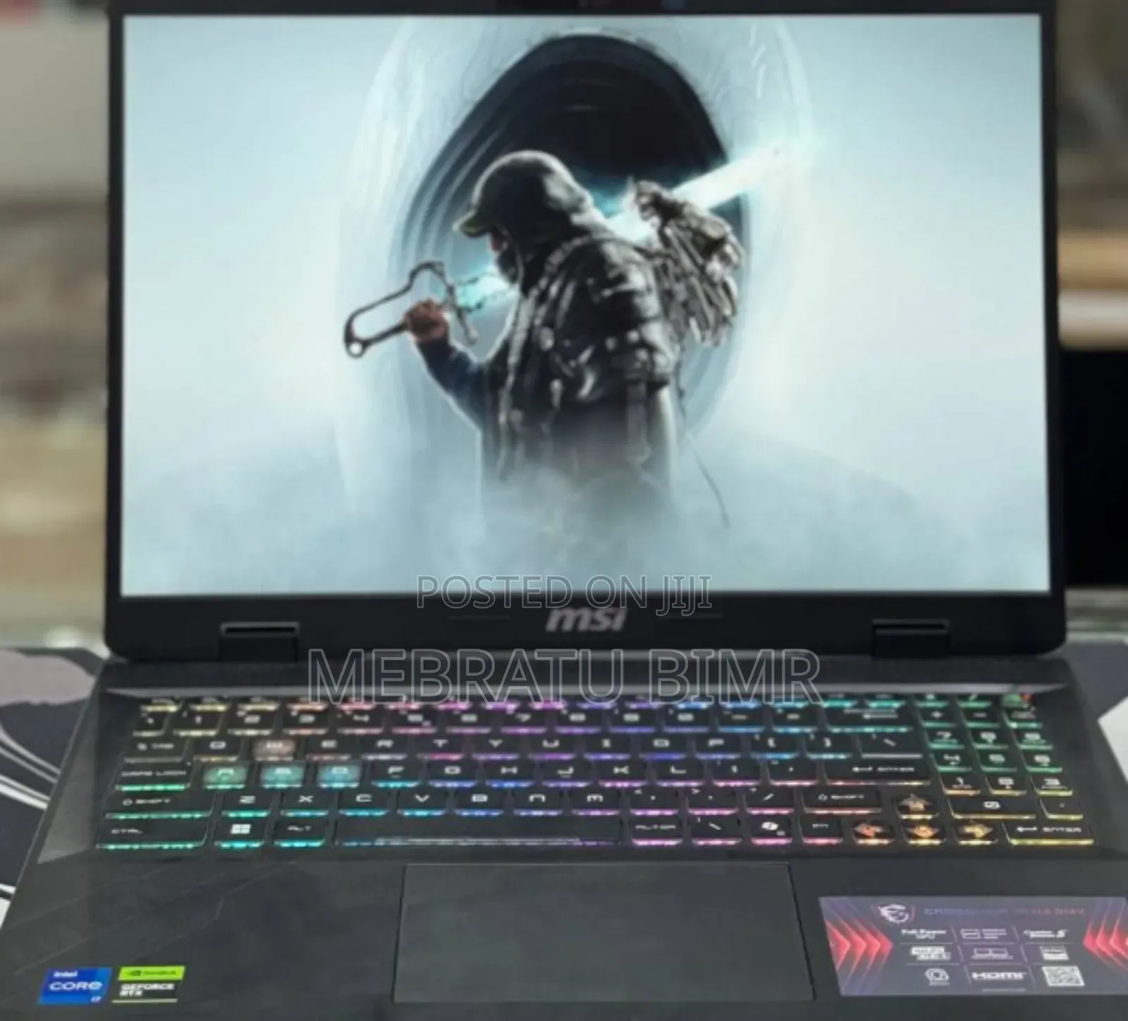 New Laptop MSI Crosshair 17 16GB Intel Core I7 SSD 1T