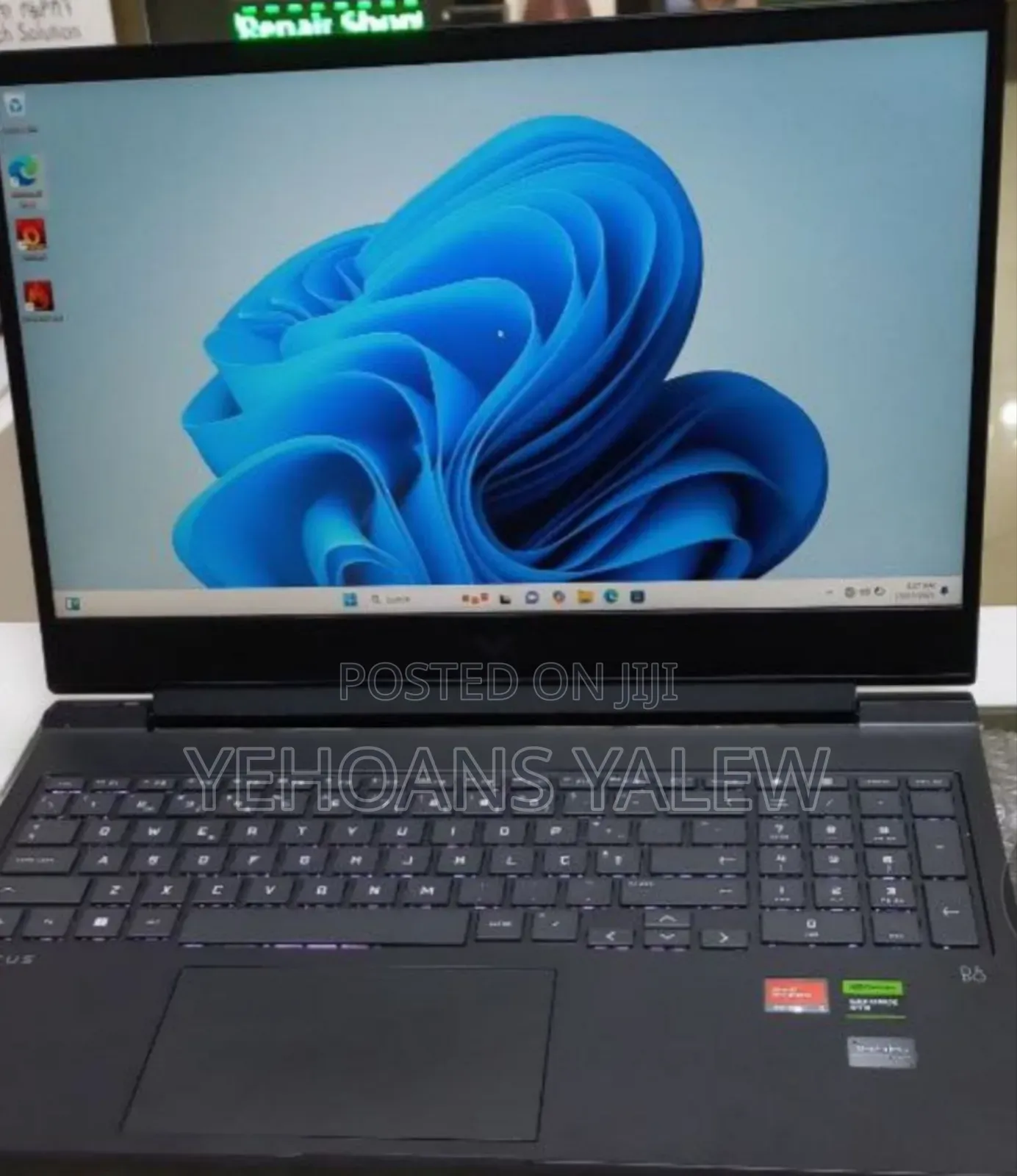 New Laptop HP Victus 15 16GB AMD Ryzen 7 SSD 1T