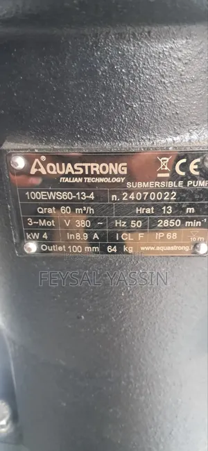 Aquastrong Submersible Pump
