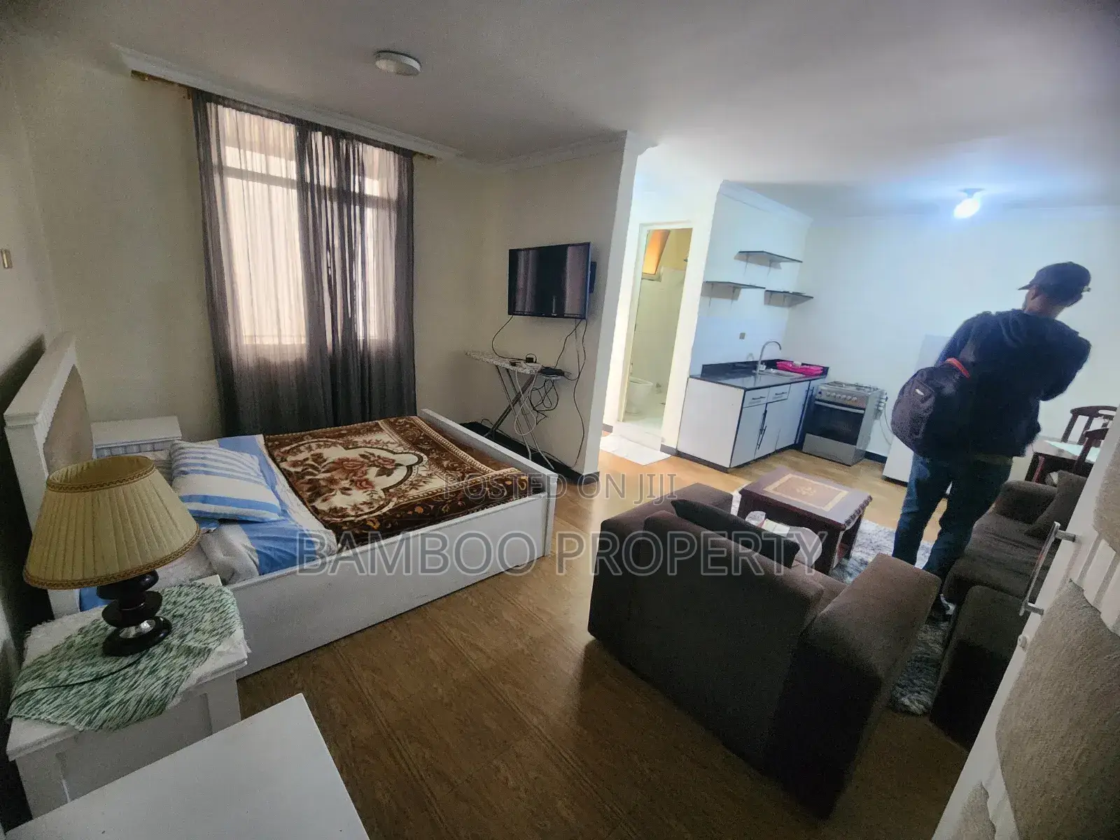 Furnished Studio Apartment in Bole for rent